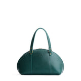 Sea Glass Small | A half circle crossbody bag with handles and removable crossbody strap 