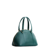 Sea Glass Small | A half circle crossbody bag with handles and removable crossbody strap 