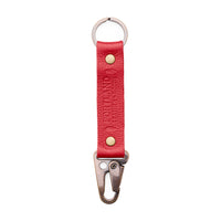 Cherry*Long | leather logo branded keychain 