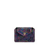 Carnival Plus | Small leather wallet with snap closure