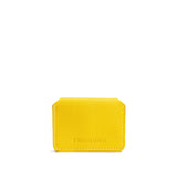 Naples | Backside of small leather wallet with debossed PLG logo