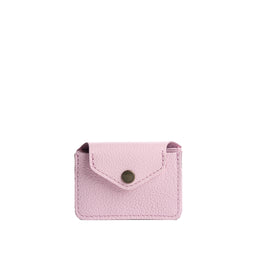 Pinkaboo | Small leather wallet with snap closure