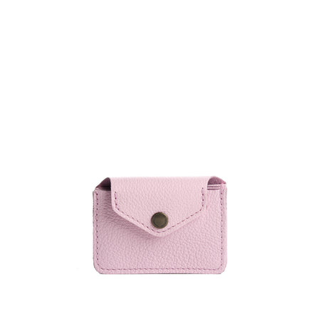 Pinkaboo | Small leather wallet with snap closure
