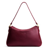 Cabernet Large | Large bean shaped shoulder bag with a zipper closure