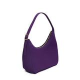 Imperial Medium | U-shaped, flat-bottomed leather shoulder bag with adjustable strap