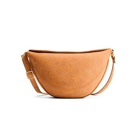 Desert Flower | Half circle shaped sling bag