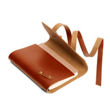 Madrone Wrap ANY | Wrap Journal with stone end and embossed design