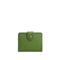 Cactus | Small leather wallet with snap closure