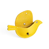 Naples | Bird shaped pouch with button closure and lobster clasp