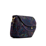 Carnival Large | Petite leather Crossbody with a flap and magnetic closure