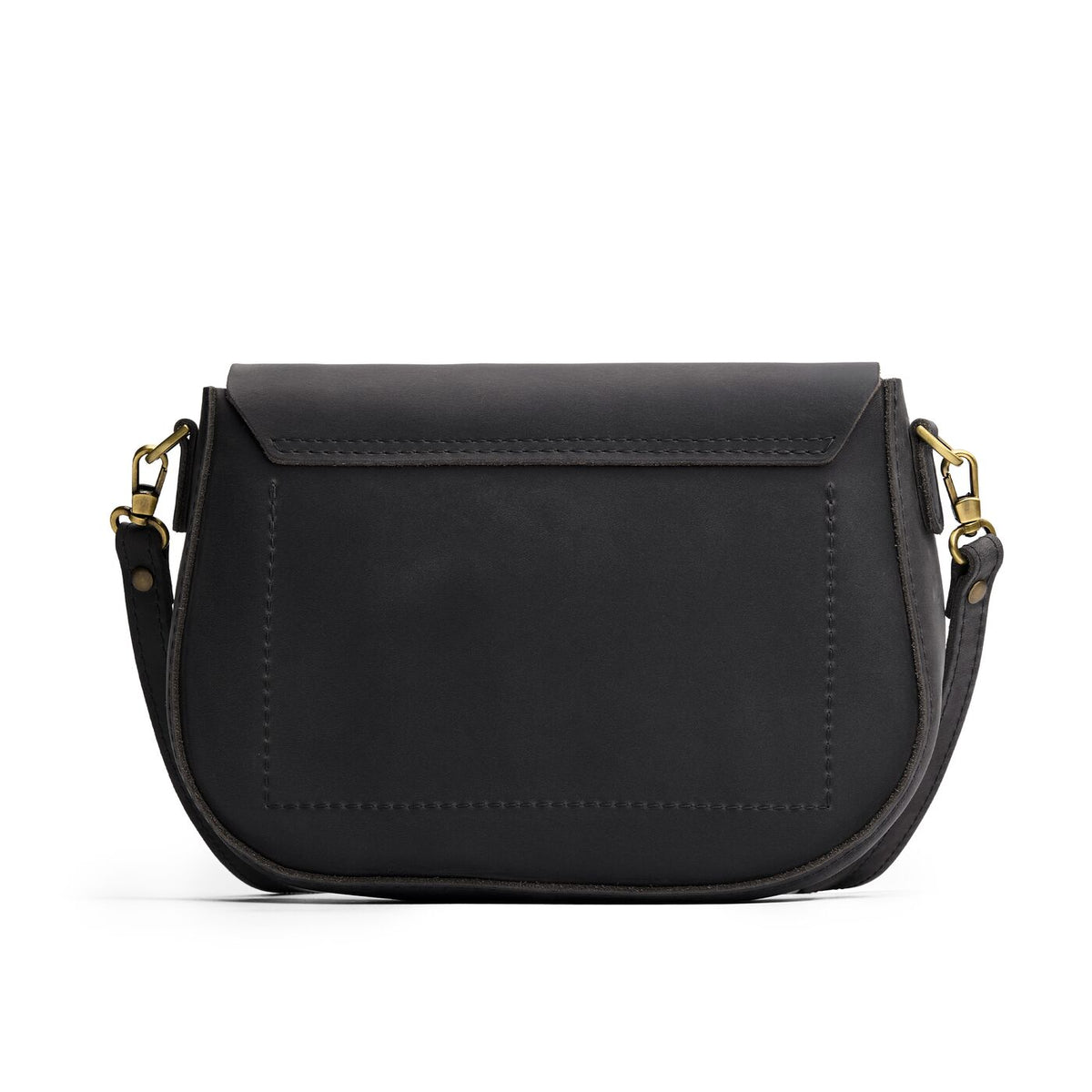 Full Moon*Large | Leather Crossbody with a flap and magnetic closure