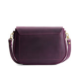 Larkspur Large | Leather Crossbody with a flap and magnetic closure