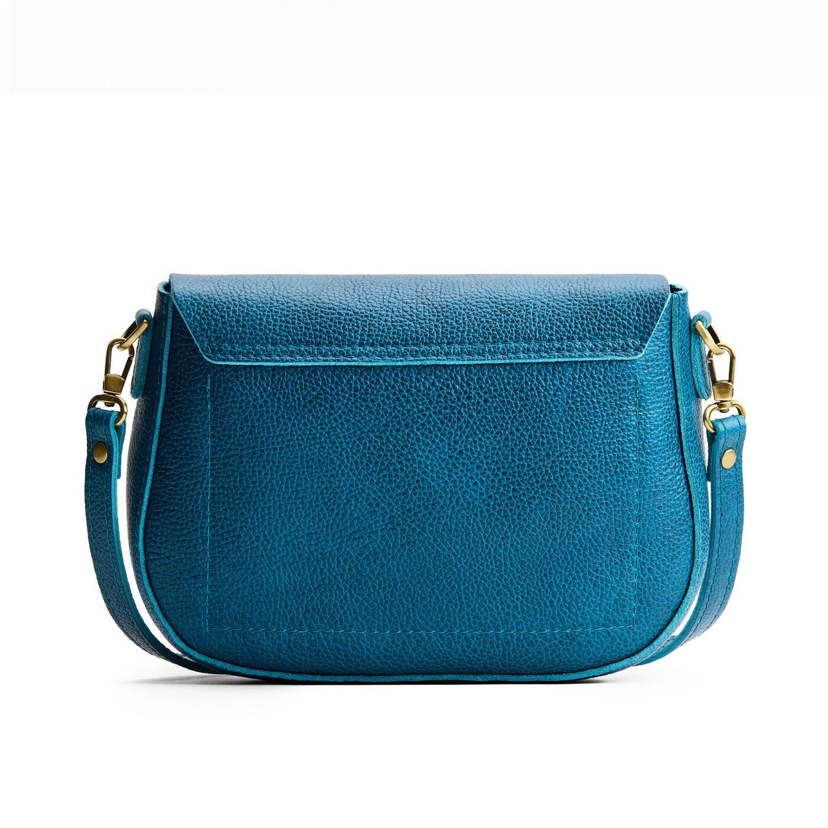 Planetary*Large | Leather Crossbody with a flap and magnetic closure