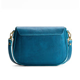 Planetary Large | Leather Crossbody with a flap and magnetic closure