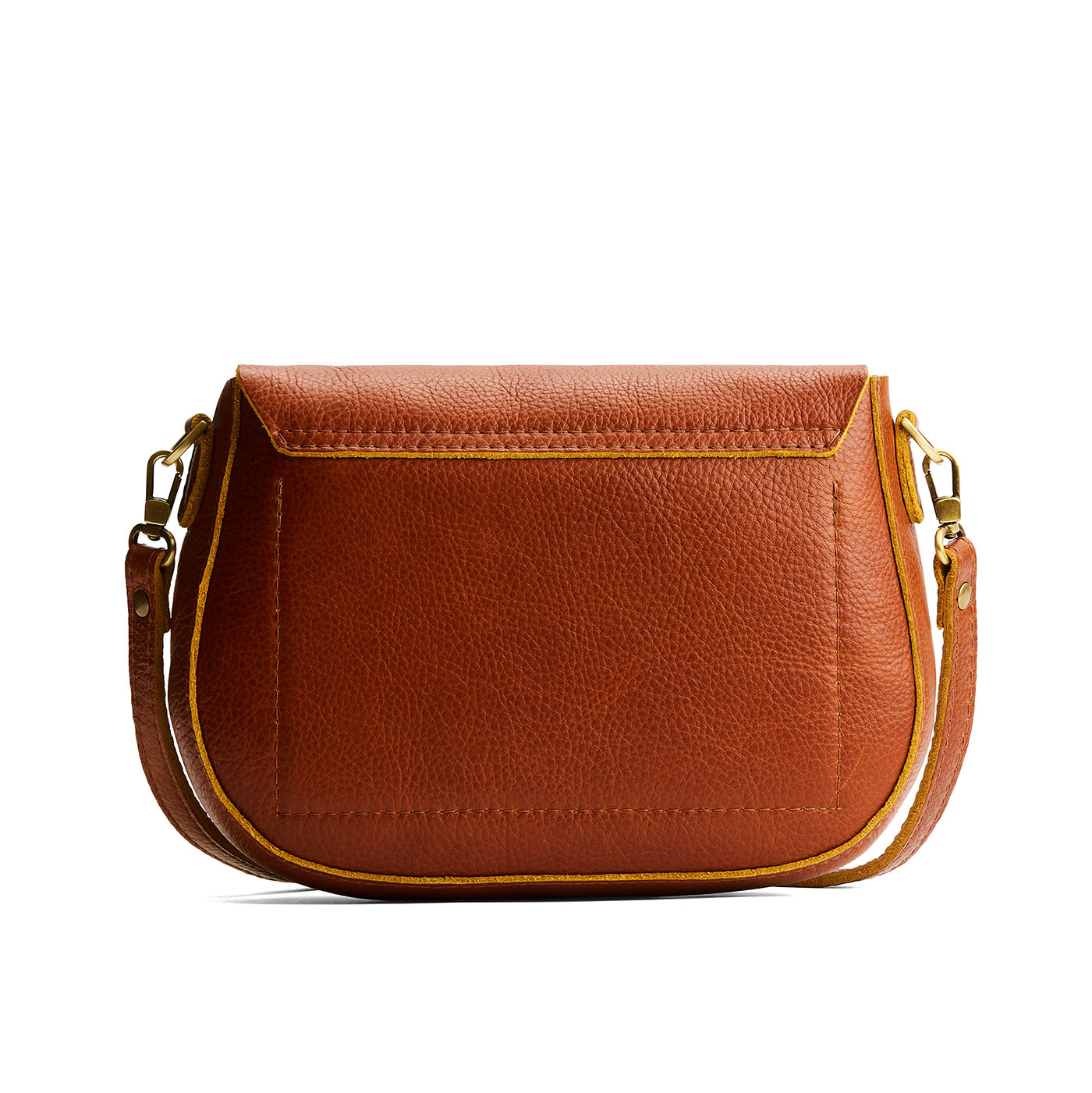 Sienna*Large | Leather Crossbody with a flap and magnetic closure
