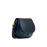 Boreal Small | Petite leather Crossbody with a flap and magnetic closure