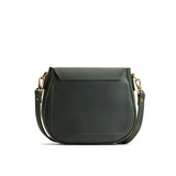 Evergreen Small | Petite leather Crossbody with a flap and magnetic closure