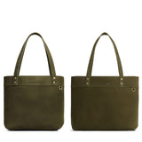 Verdant | Side by side comparison of both sizes of the Montana Tote
