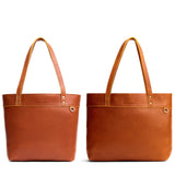 Sienna | Side by side comparison of both sizes of the Montana Tote