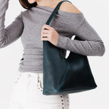Sm/Lrg/Xlrg Naomi Shoulder Bag Mystery | Handbag with cross bag stitching detail
