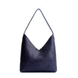 Cobalt*Large | Mid-size shoulder bag with magnetic snap closure