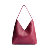 Orchid Oversized | Large shoulder bag with magnetic snap closure