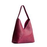 Large shoulder bag with magnetic snap closure