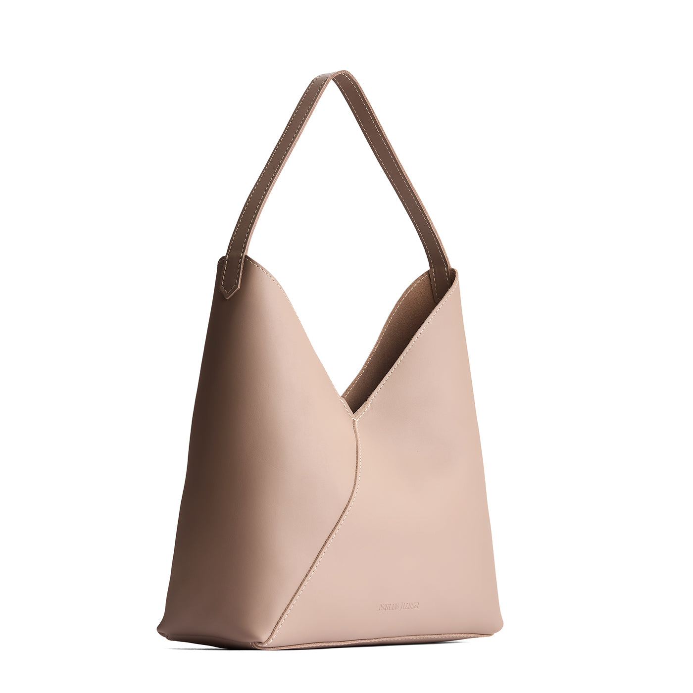 Stone*Oversized | Large shoulder bag with magnetic snap closure