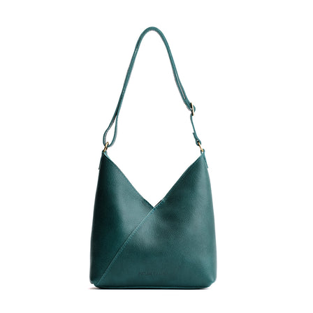 Sea Glass*Large | Mid-size shoulder bag with magnetic snap closure
