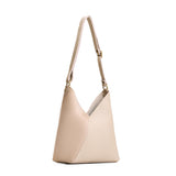 Toasted Oat Small | Petite shoulder bag with adjustable strap and magnetic snap closure