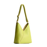 Wasabi Small | Petite shoulder bag with adjustable strap and magnetic snap closure