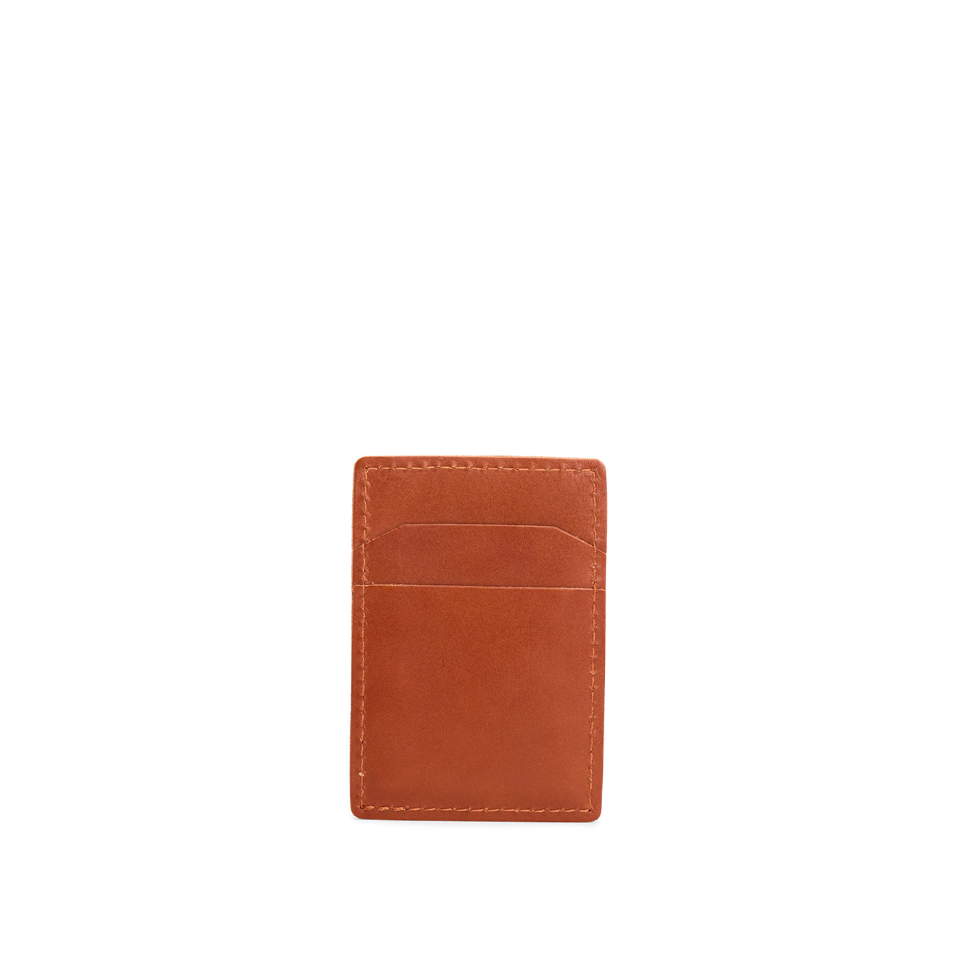 Toscano | Leather card holder with two slots on each side