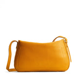 Sunshine Medium | Leather Crossbody with a flap and magnetic closure