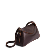 Coldbrew Small | Leather Crossbody with a flap and magnetic closure