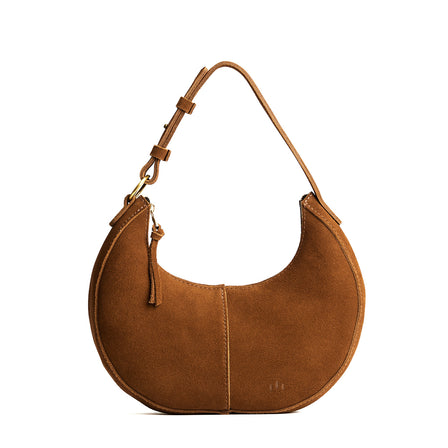 Jackson*Classic | Crescent shaped shoulder bag with zipper closure and adjustable strap