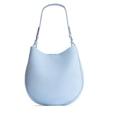 Skyway Large | Rounded shoulder bag with adjustable strap on a white background