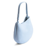Skyway Large | Rounded shoulder bag with adjustable strap on a white background