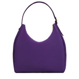 Imperial Oversized | U-shaped, flat-bottomed leather shoulder bag with adjustable strap