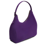 Imperial Oversized | U-shaped, flat-bottomed leather shoulder bag with adjustable strap