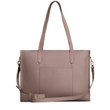 Sparrow Oversized East/West | Structured wide tote bag with overlapping panels and crossbody strap