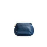 Caspian Small | Small pouch with top zipper and curved edges