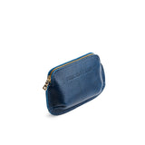Caspian Small | Small pouch with top zipper and curved edges