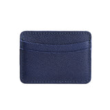 Cobalt | Minimalist leather wallet with card slots and PLG logo