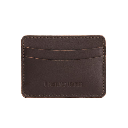 Grizzly | Minimalist leather wallet with card slots and PLG logo
