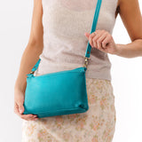 Baja Small | Zip top petite crossbody bag with detachable strap