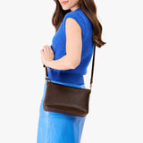 Coldbrew Classic | Zip top crossbody bag with detachable strap