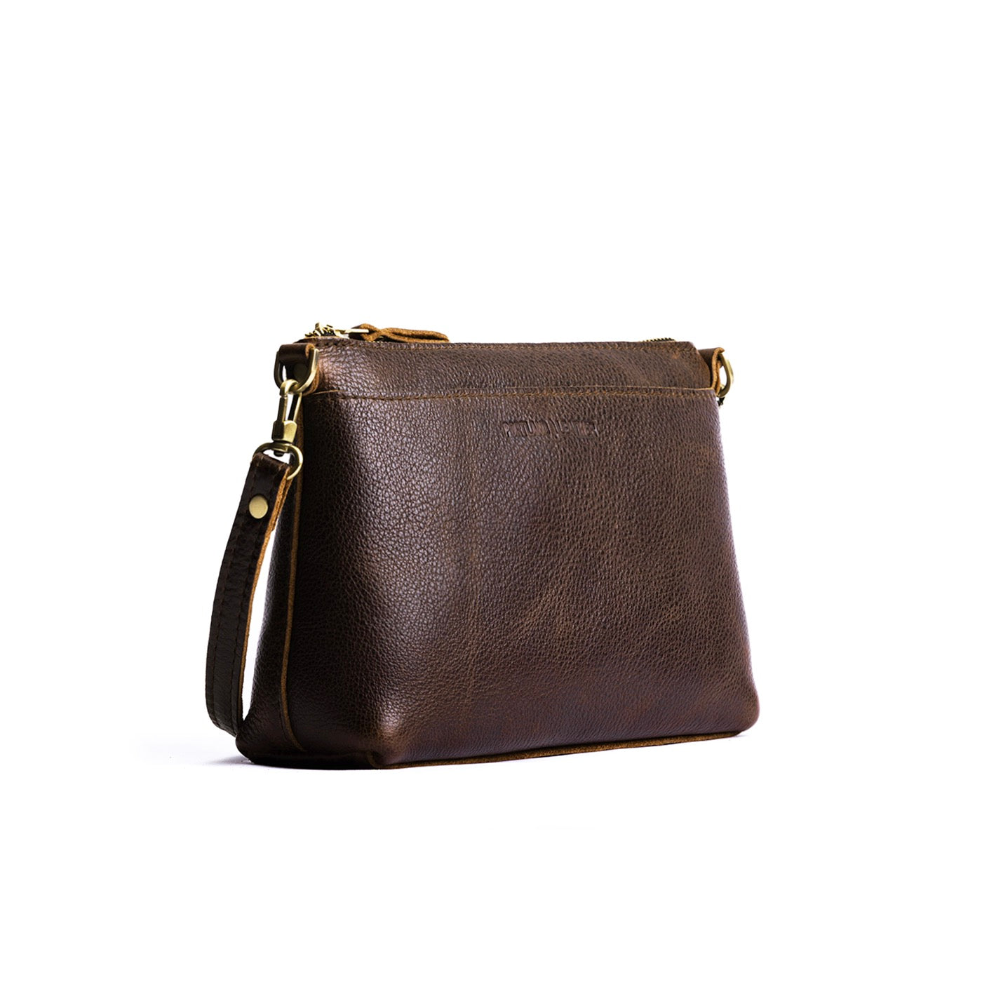  Coldbrew*Classic | Zip top petite crossbody bag with detachable strap