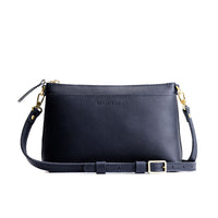 Night Owl*Small | Zip top crossbody bag with detachable strap