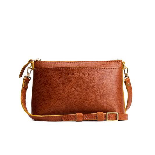Sienna*Small  | Zip top petite crossbody bag with detachable strap