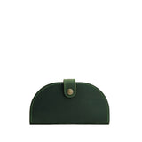 Evergreen | Semicircle bifold wallet with snap closure